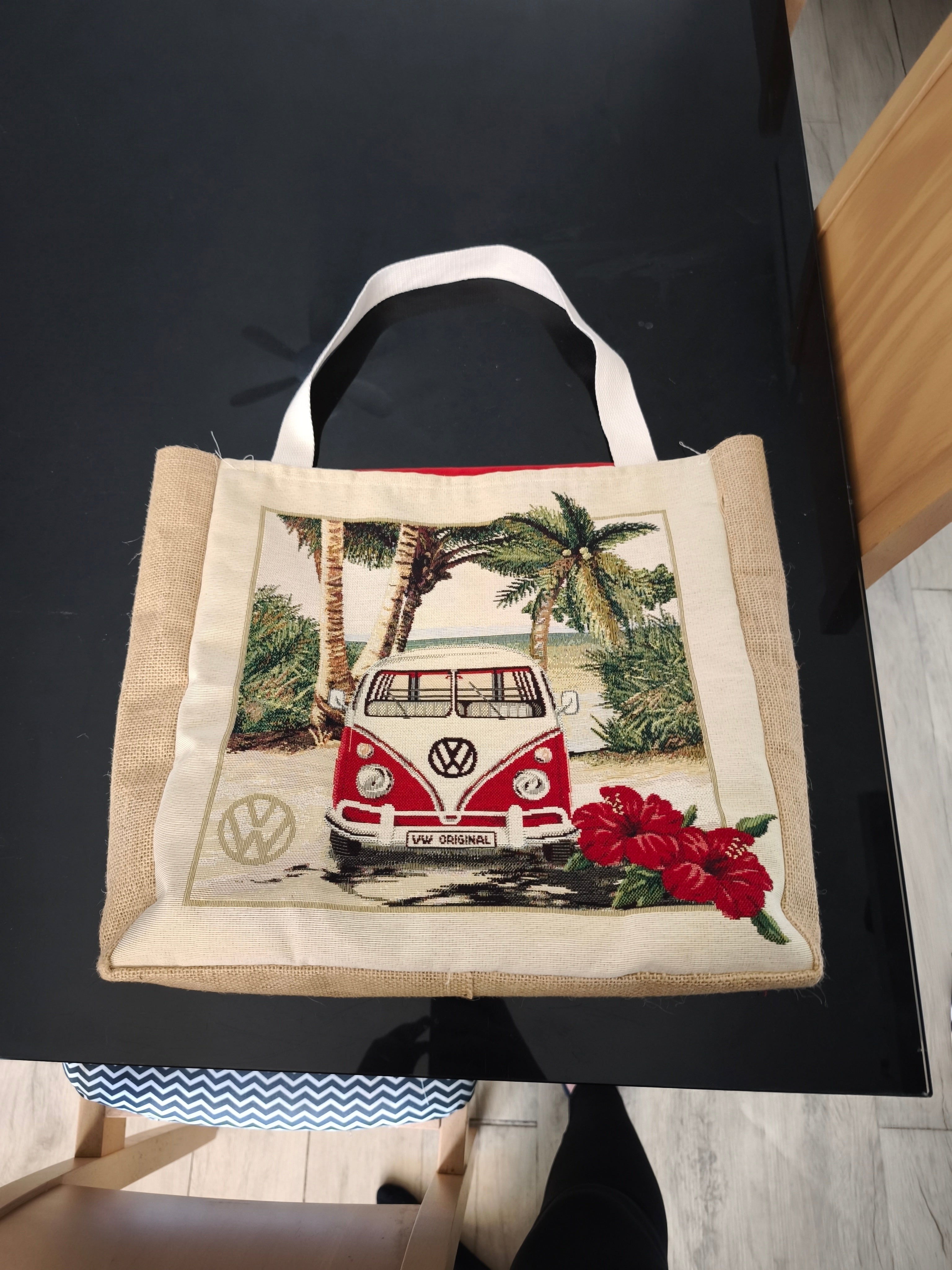 Sac rétro rouge